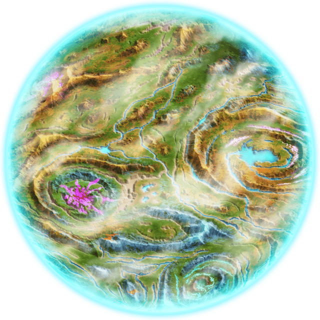 Terra Prime World Map