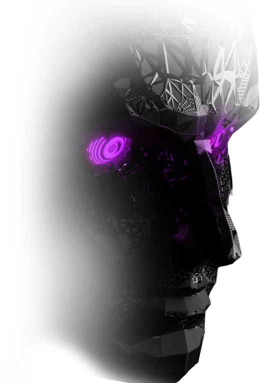 head purple eye
